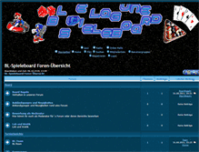 Tablet Screenshot of blspieleboard.de